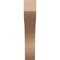 Ekena Millwork 3-inch W x 12-inch D x 16-inch H Stanfield Rough Cedar Woodgrain TimberThane Knee Brace, Primed BRCUR03X12X16STARCPR - alternate 2